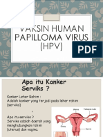 Vaksin Human Papilloma Virus (HPV)