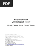 Hirschi, Travis - Social Control Theory