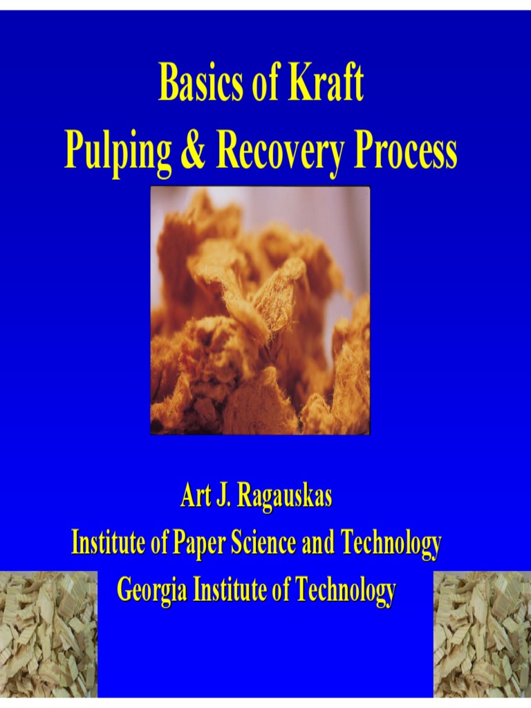 Basics of Kraft Pulping & Recovery Process Pulp (Paper) Chemical