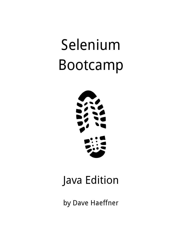 Bootcamp Selenium Java PDF Selenium (Software) Cascading Style Sheets