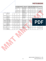 ENGINE CYLINDER SPECIFICATIONS