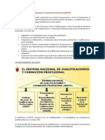 Sistema Nacional de Cualificaciones y Formación Profesional