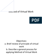 Virtual Work Method