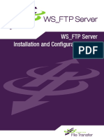 WS - FTP Server Installation and Configuration Guide