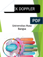 Efek Doppler: Universitas Nusa Bangsa