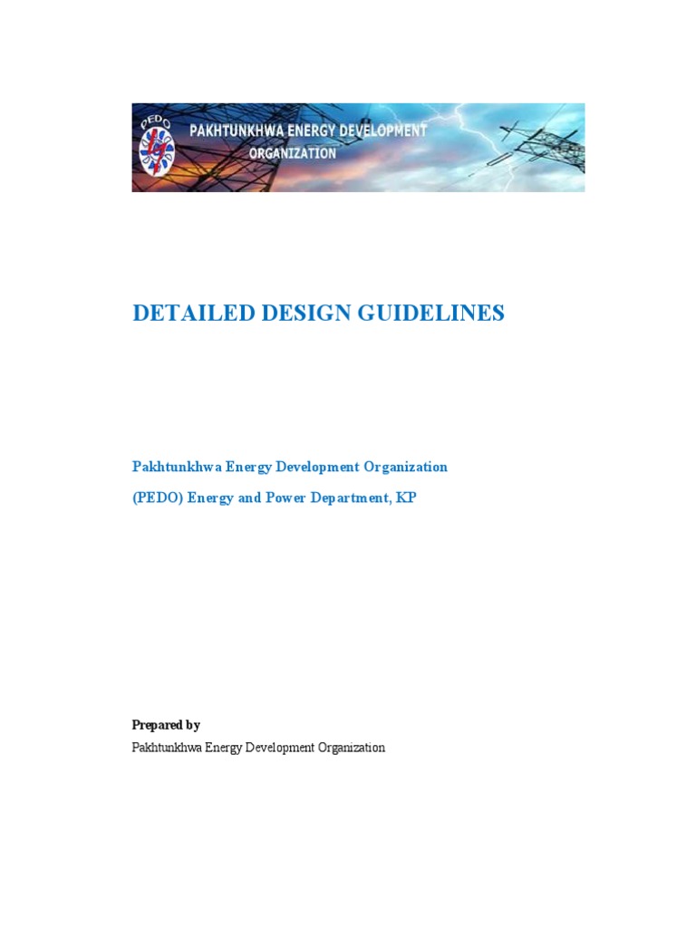 Detailed Design Guidelines | PDF | Machines | Power Station