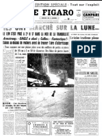 Lune: Le Figaro 21-22/07/1969