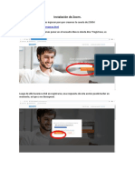 Instalación de Zoom
