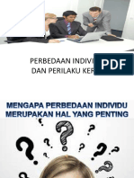 Inividu Dan Perilaku Kerja