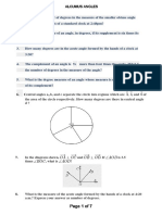 Angles Math Problems