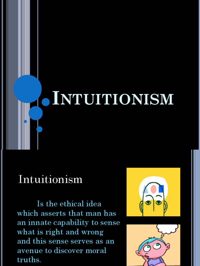 Intuitionism PDF Contemporary Philosophy Western Philosophy