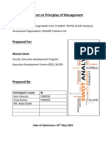 Strategic Planning Model for Square Fashions Ltd