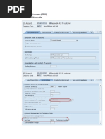 Creation of G/L Accounts (FS00) : Debtor Bill Receivable