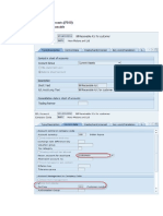 Creation of G/L Accounts (FS00) : Debtor Bill Receivable