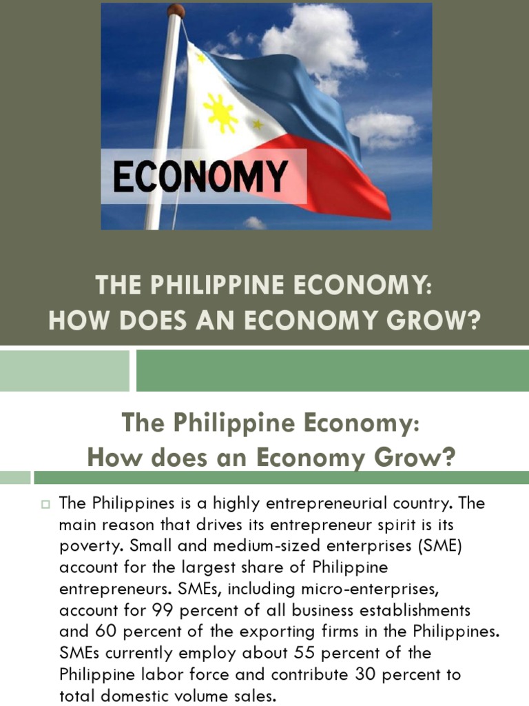 philippine economy before and now essay brainly