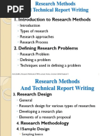 Introduction To Research Methods