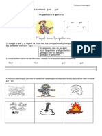 Guía Sonido Gue-Gui y Güe - Güi