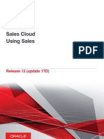 Sales Cloud Using Sales