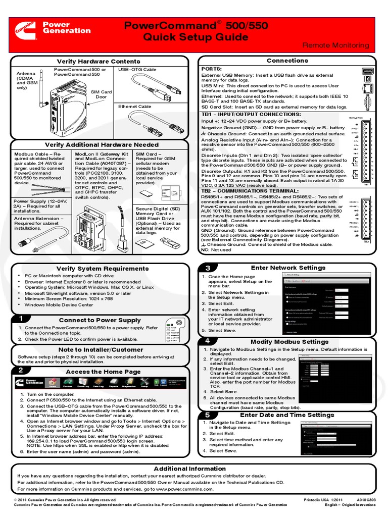 Quick Setup Guide for Epson PSE SP‑5500SE Printer