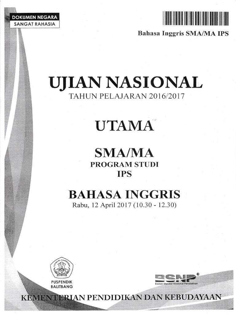 Kunci Jawaban Un Sma Bahasa Inggris 2017 Kanal Jabar