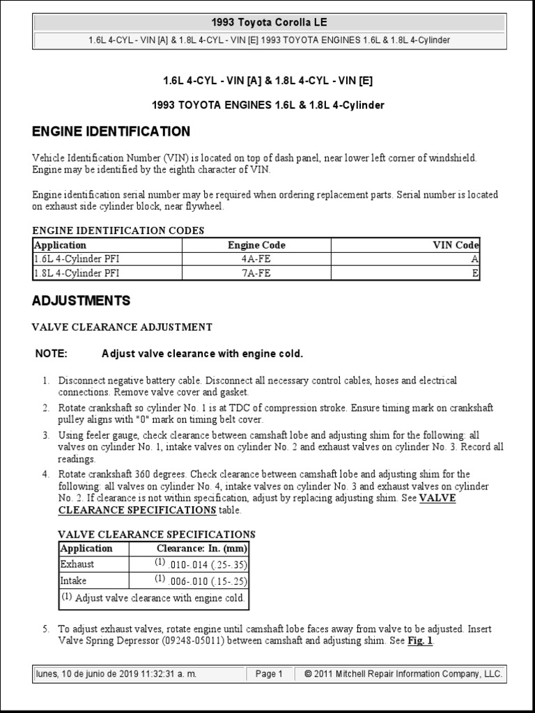 Engine Identification | PDF | Throttle | Piston