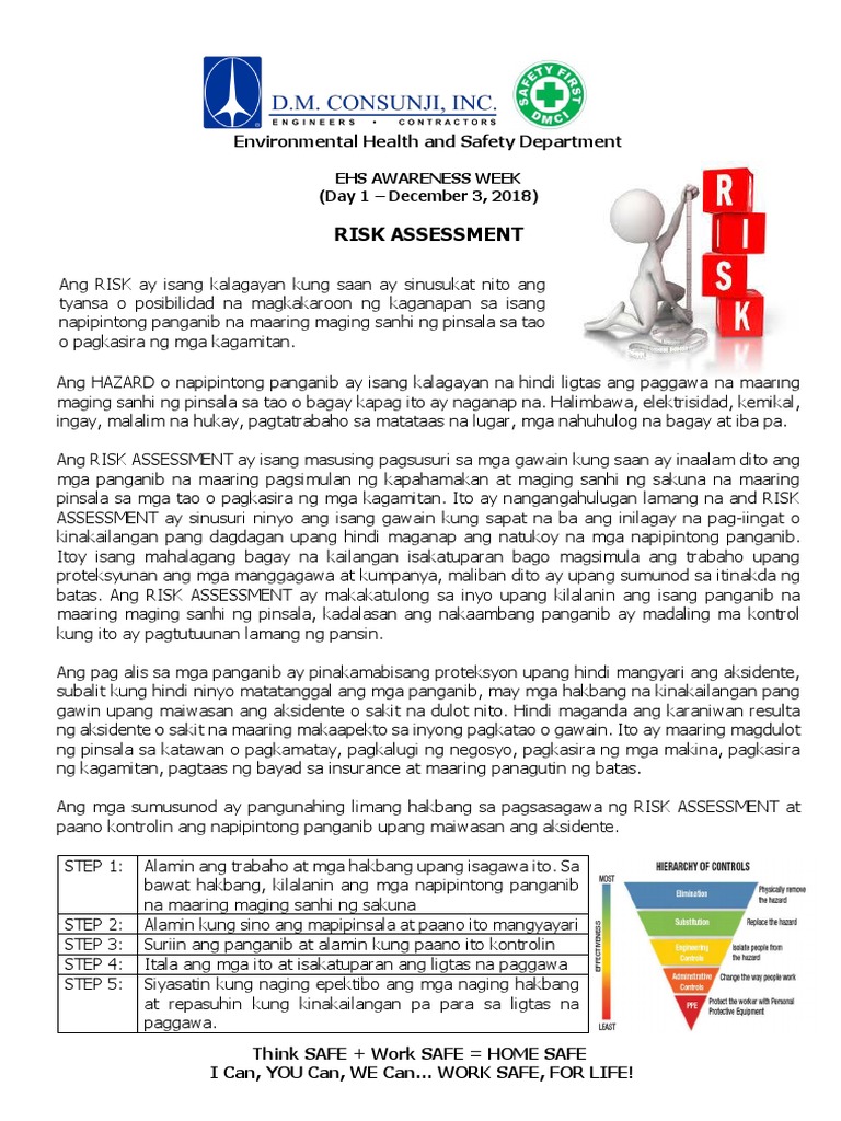 Risk Assessment | PDF