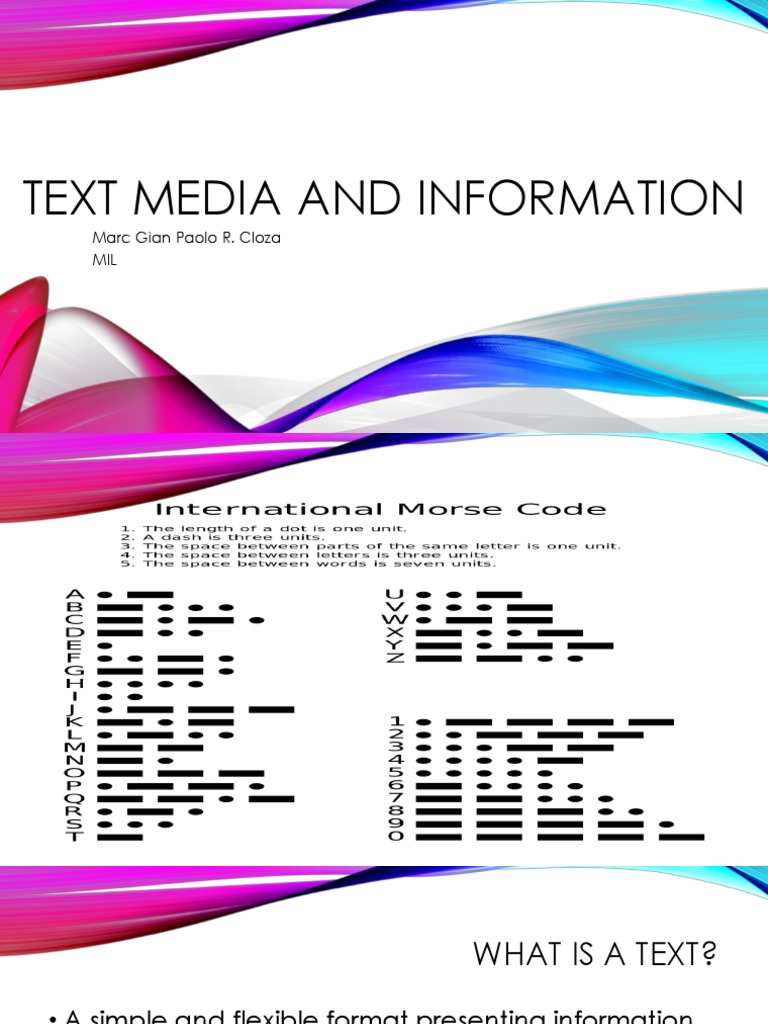 Understanding Text Media Elements | PDF | Mass Media | News