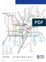 Tube Map With Tunnels