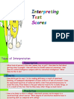 Interpreting Test Scores
