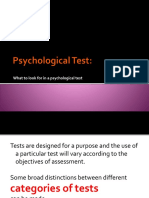 Psychological Tests