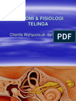 Anatomi & Fisiologi Telinga