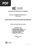 historia clínica psicológica