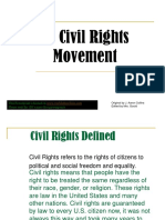 US Civil Rights Movement Summary