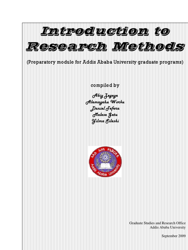 Research Methods Manual | PDF | Scientific Method | Positivism