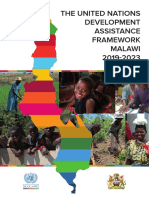 2019 2023 Malawi UNDAF 19th Sept 2018