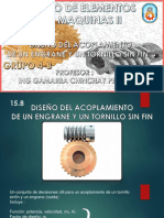 Tema 4 - Grupo 4b - 15-8 Diseño Del Acoplamiento de Un Engrane y Un Tornillo Sin Fin