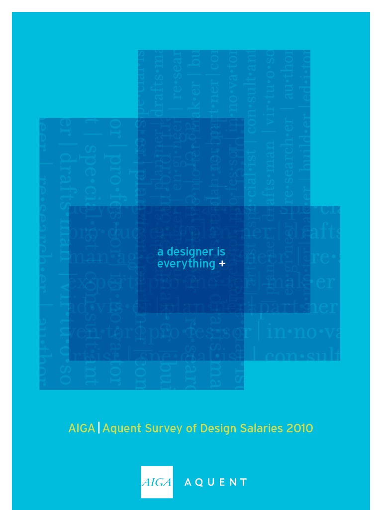 AIGA Aquent Salary Survey 2010 PDF