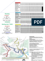 UCAT-Kingston Route Info As of July 1, 2019