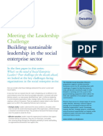 Deloitte Uk Abouti Social Leadership Challenge