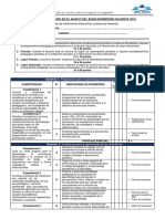 Ficha de Evaluación en El Marco Del Buen Desempeño Docente 2018