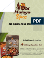 Old Malaya Spice Sdn Bhd Core Products