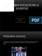 Problemas Sociales en La Juventud: Esneider Andrés Nocua. CURSO:801 COLEGIO: Gonzalo Arango