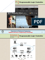 Programmable Logic Controller: Assistant Professor Me, Ruet