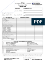 TASPI Transformer Sampling Form