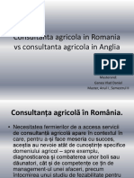 Ganea Vlad Consultanta Agricola in Romania Si Anglia