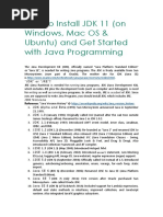 How To Install JDK 11 (On Windows, Mac OS & Ubuntu) and Get Started With Java Programming