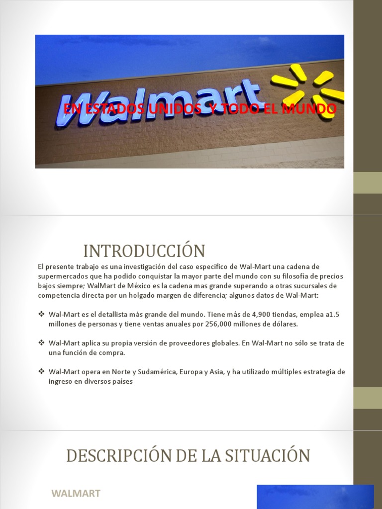 Walmart | PDF | Walmart | Economias