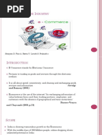 I E-C I: Ndian Ommerce Ndustry