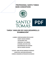 Tarea-Análisis de Caso-Desarrollo Examinación Nacional - Santo Tomás