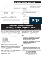 PDF File Information & Preparation Steps